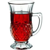 Turuncu 6'lı Kulplu Çay Bardağı Seti, Şık ve Dayanıklı, Hızlı Kargo - Seçenek 1