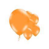 Turuncu Balon 10 Adet Çok Renkli