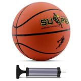 Turuncu Basketbol Topu 5 Numara Pompa Hediyeli İç Dış Mekan