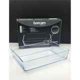 Turuncu Borcam Fırın Tepsi 30X20 Cm, Dayanıklı ve Şık Mutfak Gereci - Seçenek 1 - Altın