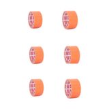 Turuncu Cam Montaj Bandı 45 Mm Pvc Bant Tamir Bandı 30 Metre 6 Ad