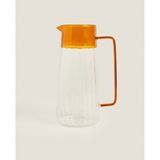 Turuncu Detaylı Cam Sürahi 1600 ml 24242449281