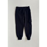 Turuncu Gardrop 6-15 Yaş Komando Cepli Unisex Eşofman Alt Lacivert - 7 Yaş