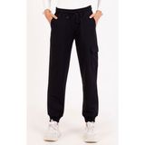Turuncu Gardrop 6-15 Yaş Komando Cepli Unisex Eşofman Alt Siyah - 6 Yaş
