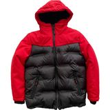 Turuncu Gardrop Turuncu Gardrop Parçalı Model Kapüşonlu Erkek Çocuk Mont - 06R-Kırmızı - 7 Yaş