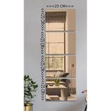 Turuncu House Bronz Boy Aynası 8li Paket