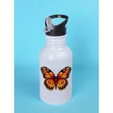 Turuncu Kelebek Matara Suluk 600 ml - Sporcu Suluğu, Büyük Suluk, Spor Matara, Sporcu Sulukları