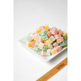 Turuncu Kuruyemiş Meyveli Kuş Lokumu 500 gr