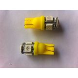 Turuncu Led Ampülü 5Smd T10 Dipsiz Sarı Park Ampülü Xcartuning