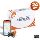 Turuncu Motosiklet Takip Cihazı 24 Aylık Uzaktan Motor Kilitleme ve Sesli Alarm Özellikli