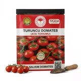 Turuncu Salkım Domates Ata Tohumu (50 Adet)