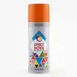 Turuncu Sprey Boya 400 Ml Metal Ahşap Plastik Beton Yüzeylere Uygun Hobi Dekoratif Amaçlı Sprey Boya