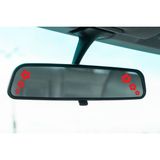 Turuncu Sticker Araç Ayna Çiçek Etiket (2 ADET) 2x2-1,5x1,5-1x1 cm – Araç – Motor – Laptop - Kask Etiket Sticker - Kırmızı - 2x2 cm