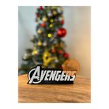 Turuncuhane Avengers Yenilmezler Marvel Logo Masaüstü Dekor Figür Hediyelik Playstation Koleksiyon 17 cm
