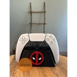 Turuncuhane Deadpool Marvel Logolu Kol Standı Ps5 Dualsense Ps4 Dualshock Gamer Aksesurarı
