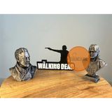 Turuncuhane The Walking Dead Logo - Darly Dixon Büst - Negan Büst Dekoratif Biblo 3 Adet
