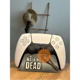 Turuncuhane The Walking Dead Negan Lucille Kol Standı Figür PS5 Dualsense PS4 Dualshock Joystick için Dayanıklı Materyal