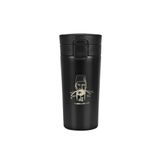 Tusah Abdülhamit Desenli Çelik Termos Mug 380 Ml Tek Ebat Siyah