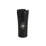 Tusah Abdülhamit Desenli Çelik Termos Mug 500 Ml Tek Ebat Siyah