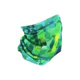 Tusah Bandana Boyunluk, Spor Boyun Isıtıcı, Desen, Yeşil, Unisex