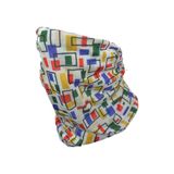Tusah Bandana Boyunluk, Spor Boyun Isıtıcı, Tüp Eşarp, Çok Renkli Desen, Unisex