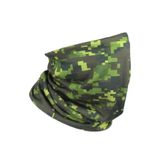 Tusah Bandana Boyunluk, Spor Boyun Isıtıcı, Tüp Eşarp, Yarım Yüz Maske, Yeşil Siyah Desen, Unisex