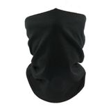 Tusah Bandana Boyunluk, Spor Boyun Isıtıcı, Unisex, Siyah