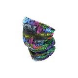 Tusah Bandana Boyunluk, Tüp Eşarp, Spor Boyun Isıtıcı, Yarım Yüz Maske, Renkli Desen, Unisex