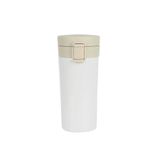 Tusah Beyaz Termos Mug, 380 ml, Metal Malzeme, Sıcak ve Soğuk İçecek Saklama