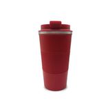 Tusah Kırmızı Termos Bardak 500 Ml Baskı Yapılabılır Tek Ebat Kırmızı