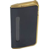 Tusah Slim Jet Turbo Puro Çakmağı Full Metal Baskı Yapılır - Siyah