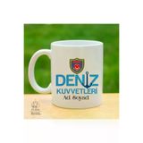 Tu&Se Candles ⚓ Deniz Kuvvetleri Personeline Özel Kupa – İsme Özel Askeri Tasarım