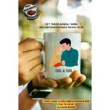 Tu&Se Candles Eşe Özel İsim Baskılı Kupa Bardak