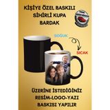 Tu&Se Candles Sihirli Kupa – Kişiye Özel Baskılı Isıya Duyarlı Bardak