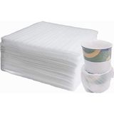 Tutata Ankky 100 Adet Köpük Folyo Ambalaj Malzemesi Hava Kabarcıklı Folyo Taşınma Malzemesi Karton Taşınma Tabak Bardak Şarap Şişeleri Gönderim (330 x 330 x 1 Mm) - 41 Delft Blue