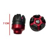 Tutgun Motor Pcx Aks Koruma Alüminyum Kırmızı Ön Teker Takozu