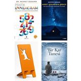 Tuti Kitap Pratik Enneagram - Mehmet Özdemir + Kuzey Işıklarının Şarkısı + Telefon Tutucu + Bir Kar Tanesi