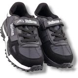 Tutinom 807-26 Anatomik Paraşüt Kumaş Çocuk Sneaker Siyah Beyaz 31-35