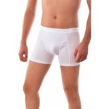 Tutku 0114 6'lı Paket Likralı Beyaz Large Erkek Boxer