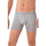 Tutku 0114 6'lı Paket Likralı Gri Large Erkek Boxer