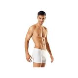Tutku 0114 Likralı Beyaz Erkek Boxer