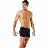 Tutku 0114 Likralı Penye Siyah Erkek Boxer