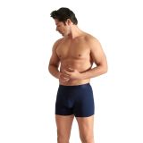 Tutku 0114 Pamuklu Likralı Elastan 5'li Lacivert Erkek Boxer