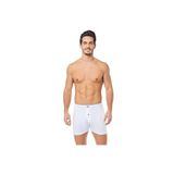 Tutku 0117 Penye Düz 3'lü Beyaz Erkek Boxer