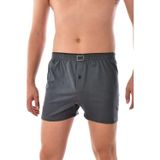 Tutku 0117 Penye Düz 6'lı Füme Erkek Boxer