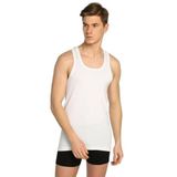 Tutku 0118 Askılı Beyaz Erkek Spor Atlet