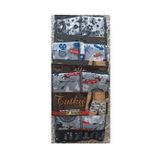TUTKU 0119 ERKEK DESENLİ LİKRALI BOXER 3 ADET