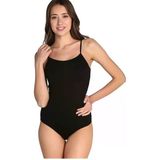Tutku 0148 Bayan Ip Askılı Çıtçıtlı Body 12 Adet - XL - Siyah