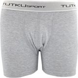 Tutku 0400 Elastan Spor 12 Adet Gri Erkek Boxer