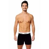 Tutku 0400 Likralı 12 Adet Siyah Erkek Sporcu Boxer